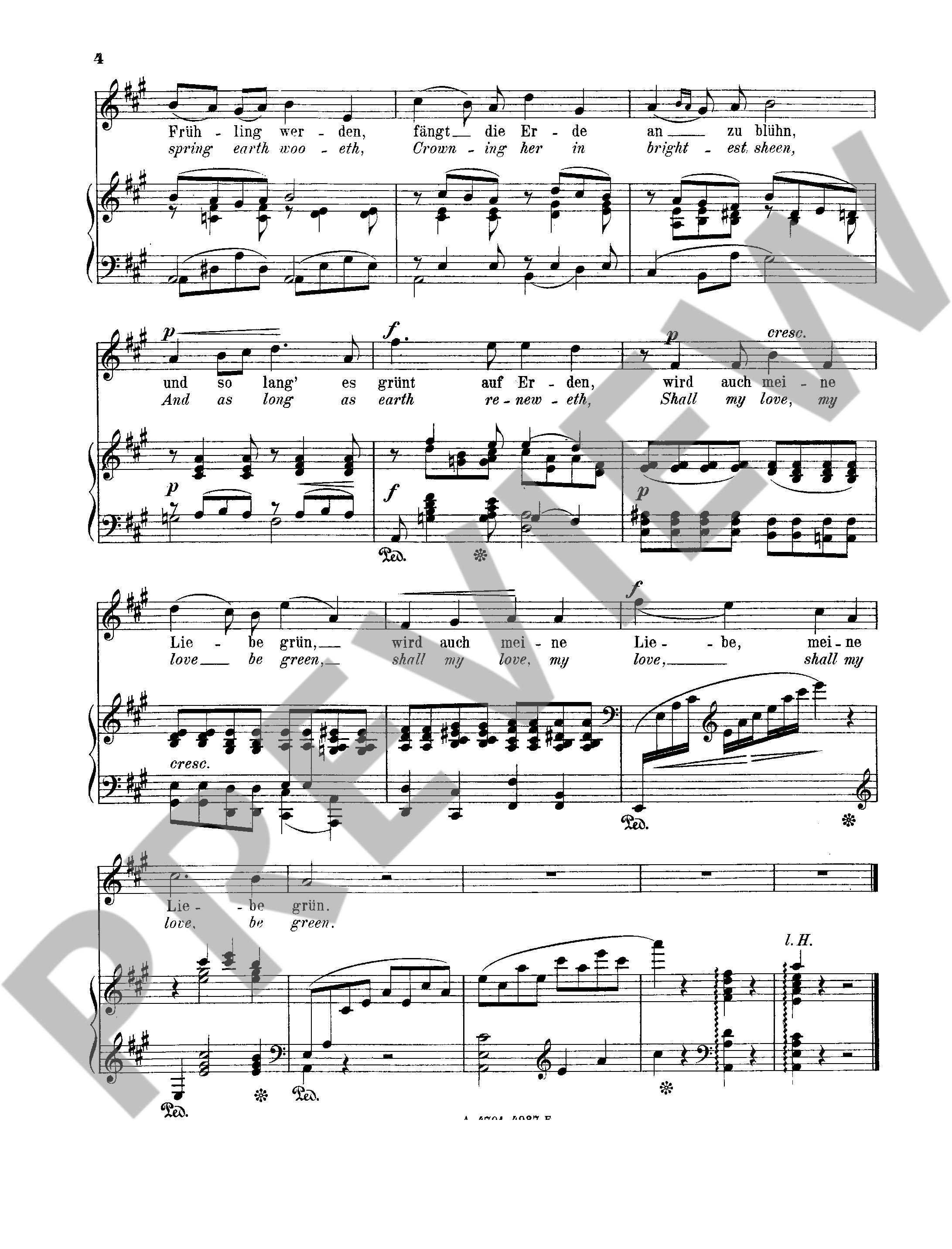 Other Cover Image Schleenblüt' A-Dur / Wiegenlied F-Dur op. 16 / op. 17 