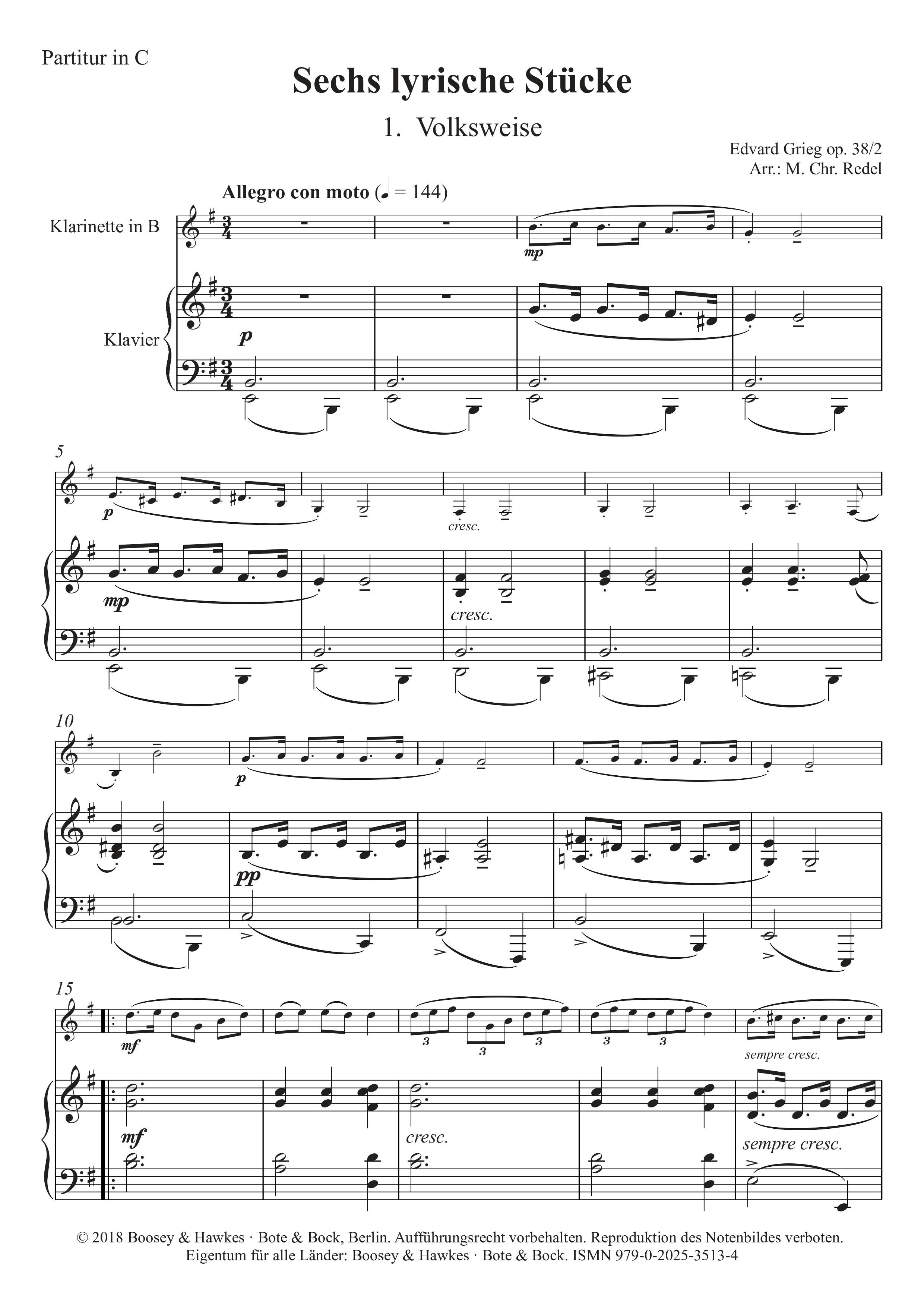 Other Cover Image Sechs lyrische Stücke 