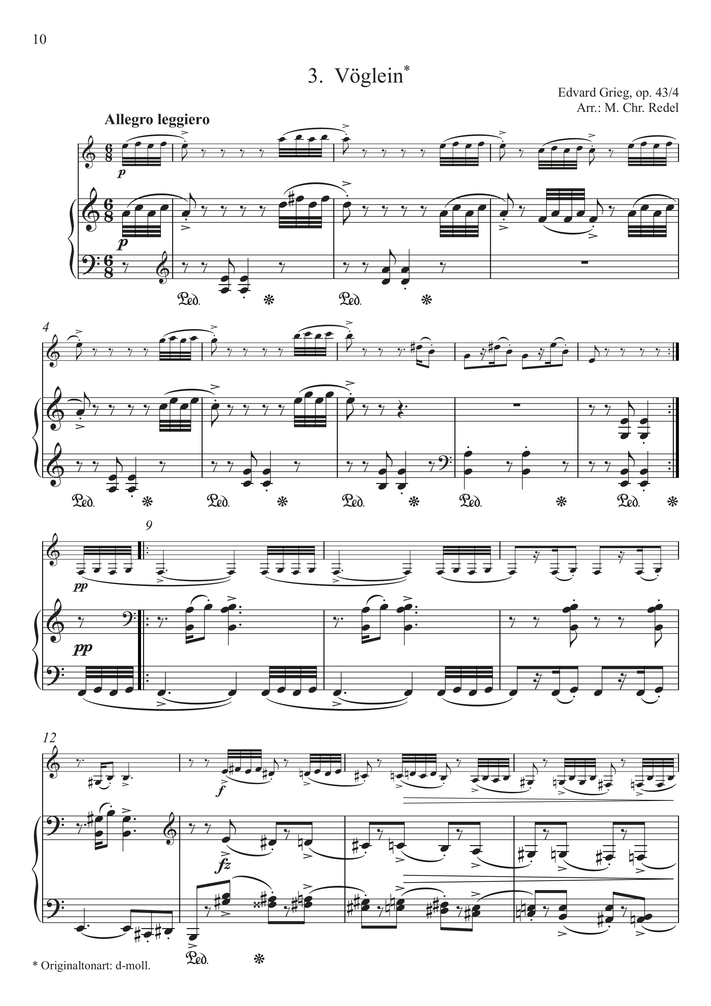 Other Cover Image Sechs lyrische Stücke 