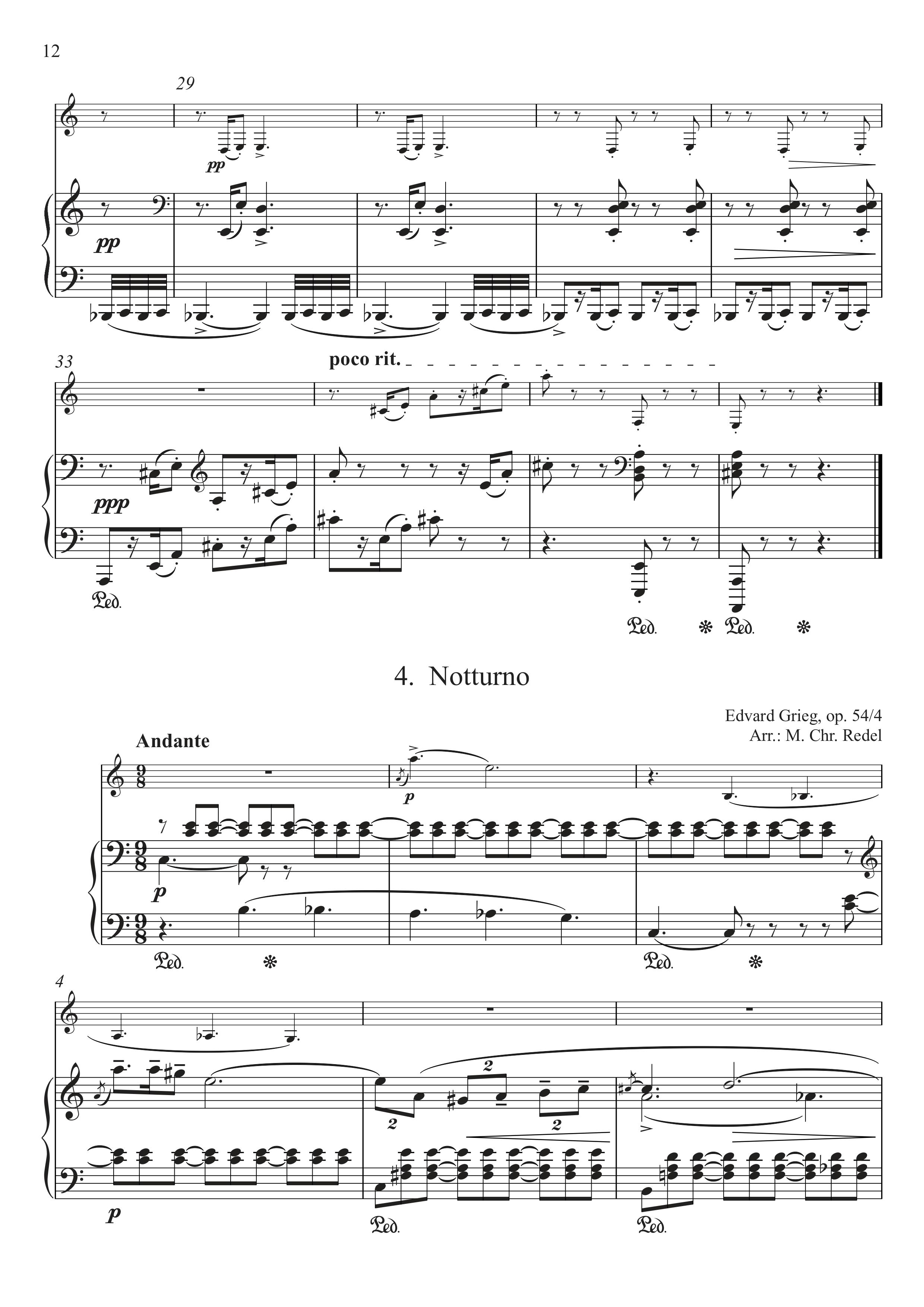 Other Cover Image Sechs lyrische Stücke 