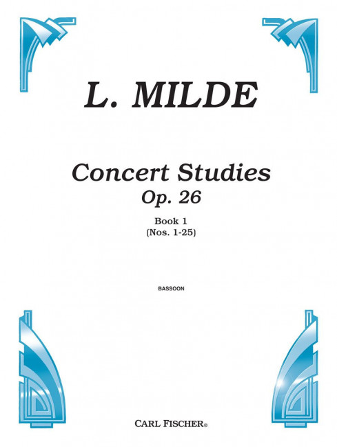 Front Cover Image Concert Studies op. 26 Book 1