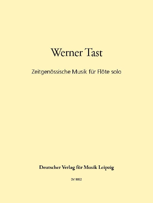 Other Cover Image Zeitgenössiche Musik für Flöte solo