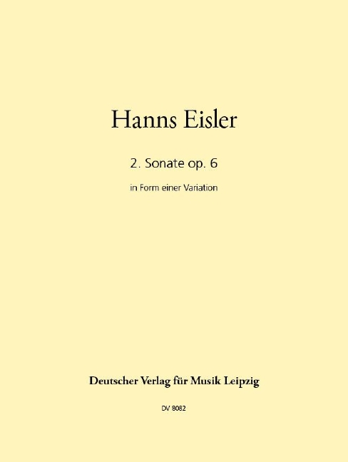 Other Cover Image Zweite Sonate op. 6