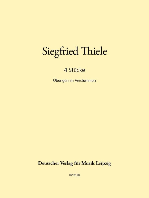Other Cover Image Vier leichte Stücke