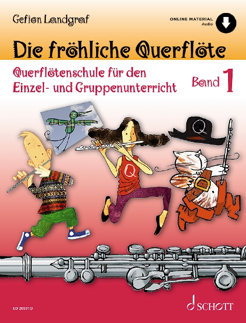 Front Cover Image Die Fröhliche Querflöte Band 1