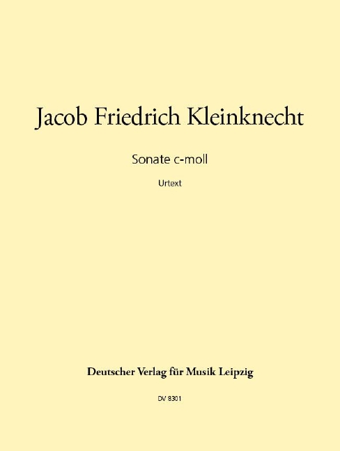 Other Cover Image Sonate c-moll