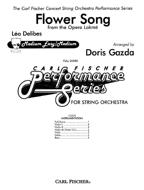 Front Cover Image Flower Song 