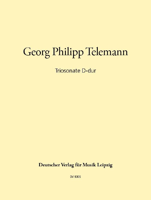 Other Cover Image Triosonate D-dur