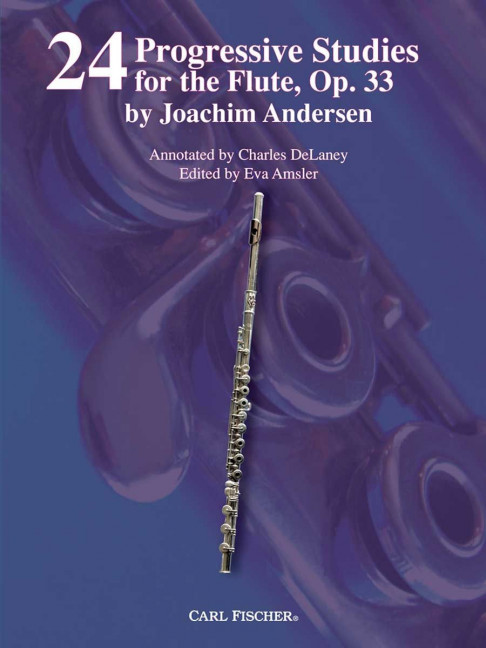 Front Cover Image 24 Progressive Studies for the Flute op. 33 