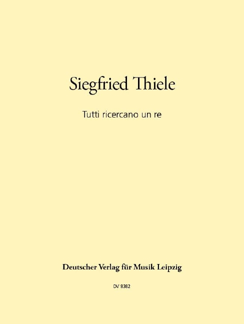 Other Cover Image Tutti ricercano un re