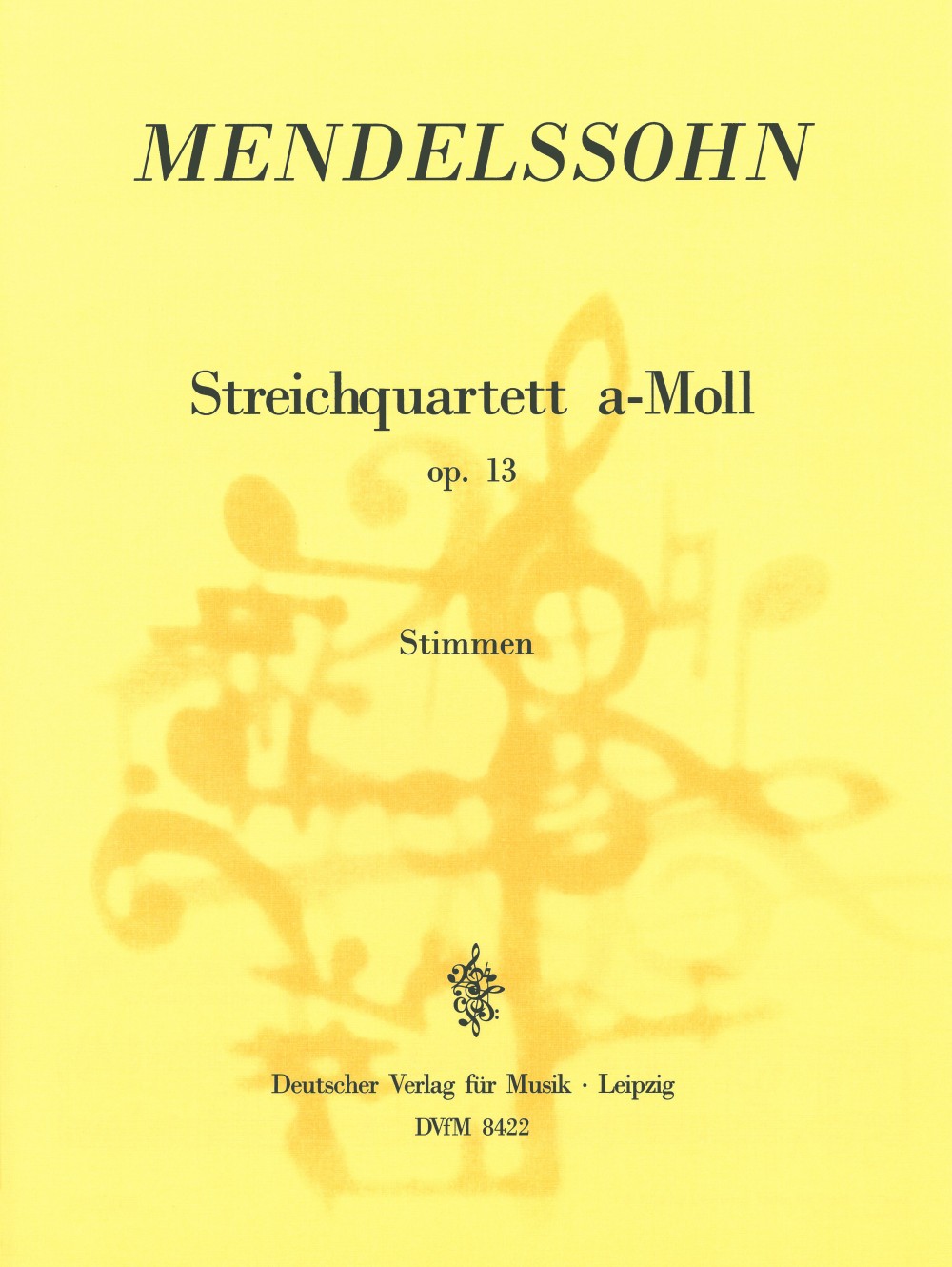 Other Cover Image Streichquartett a-moll op. 13
