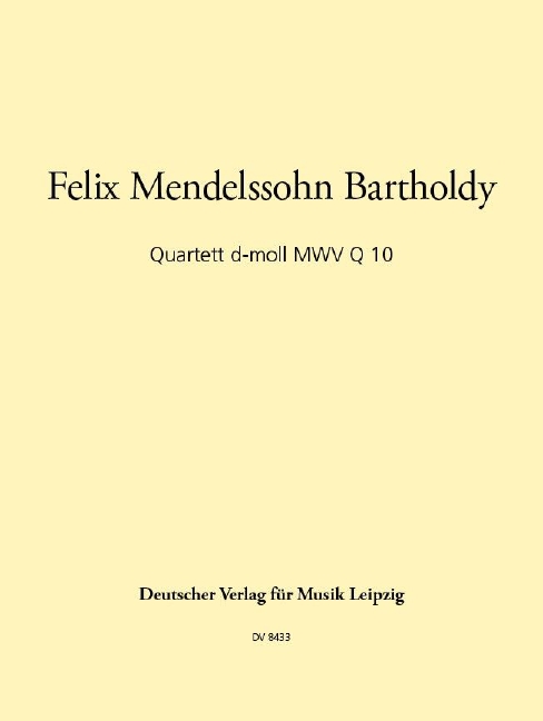 Other Cover Image Quartett d-moll