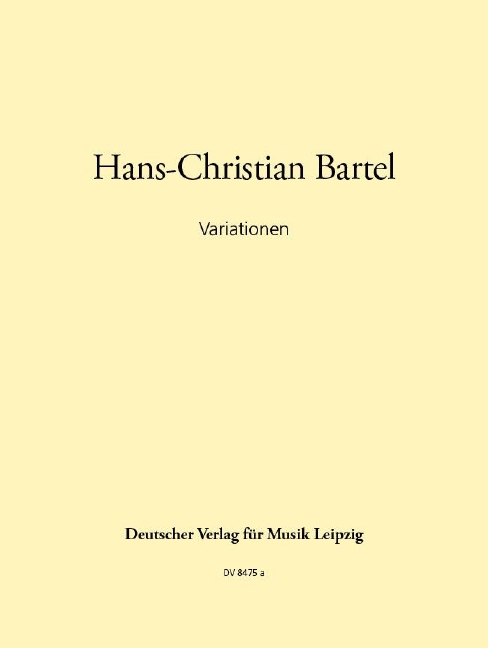 Other Cover Image Variationen