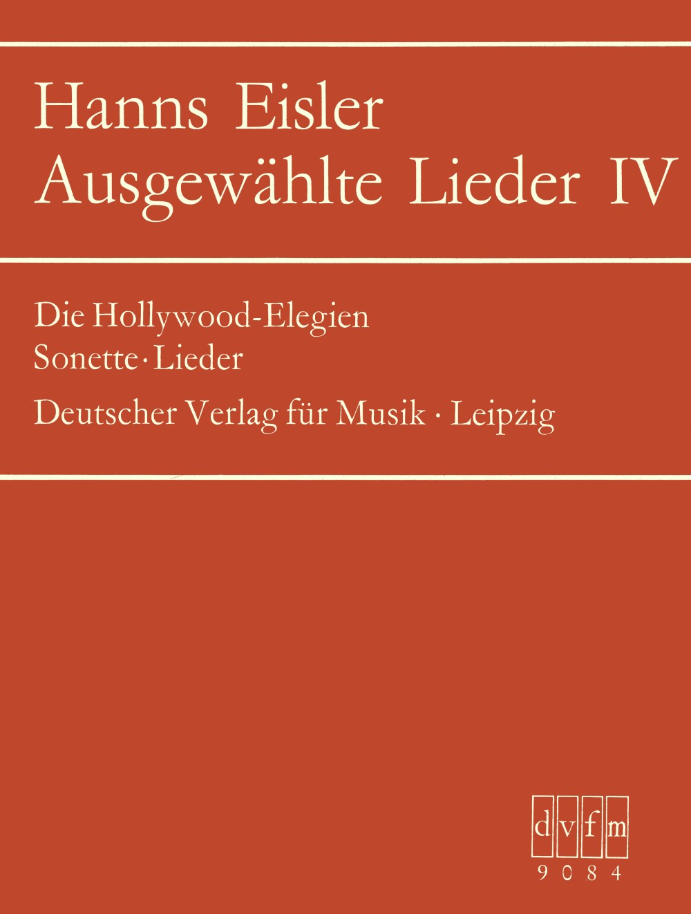 Other Cover Image Ausgewählte Lieder Heft 4