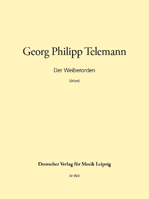 Other Cover Image Der Weiberorden (dt. /engl.)