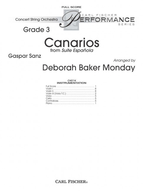Front Cover Image Canarios 