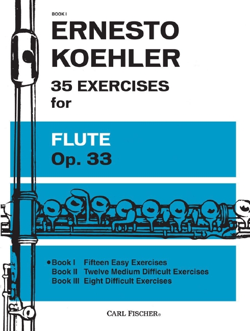 Front Cover Image 35 Exercises for Flute 1 op. 33 Book I