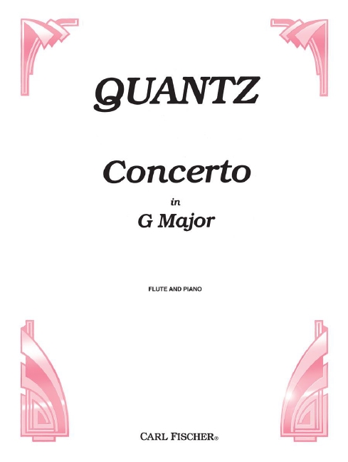 Front Cover Image Concerto In G Major 