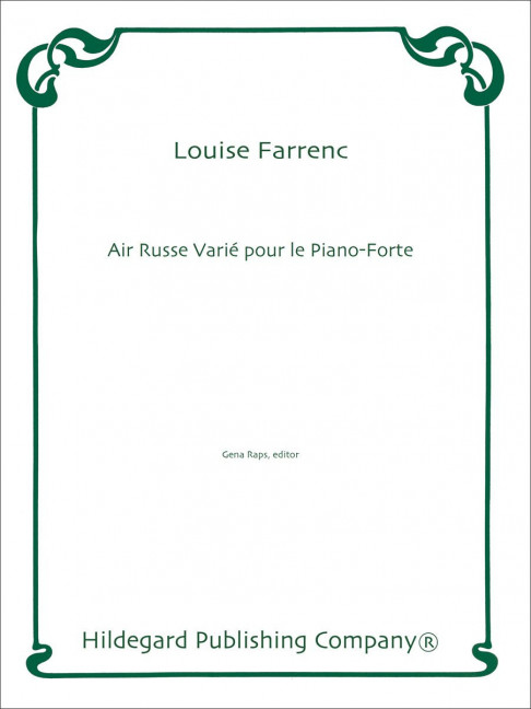 Front Cover Image Air Russe Varié 
