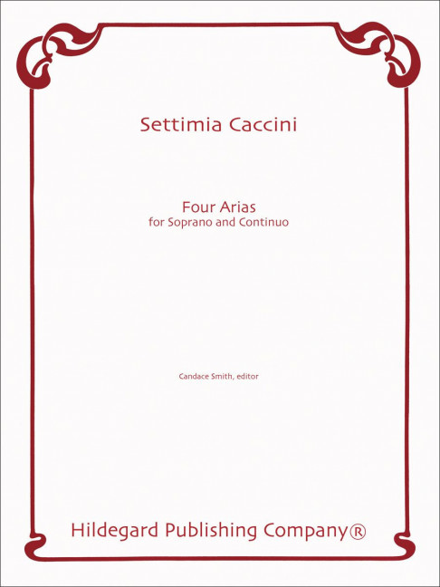 Front Cover Image Four Arias 