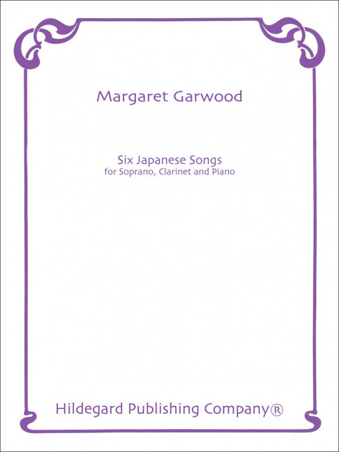 Front Cover Image Six Japanese Songs 