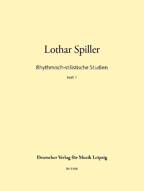 Other Cover Image Rhythmisch-stilistische Studien für Bass/Bassgitarre Heft 1