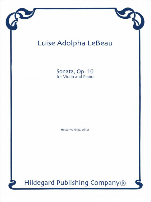 Front Cover Image Sonata for Violin and Piano op. 10 