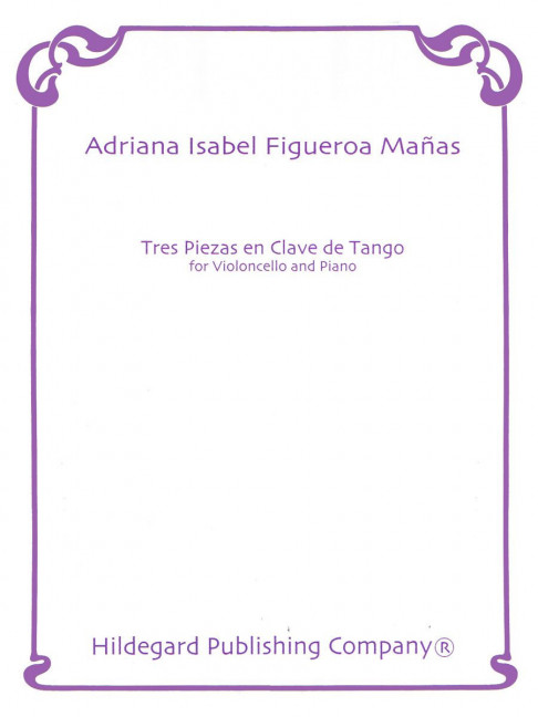 Front Cover Image Tres Piezas En Clave De Tango 