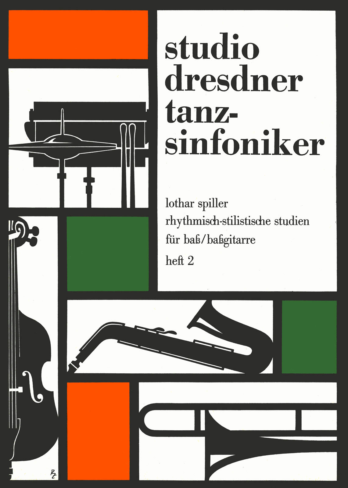Front Cover Image Rhythmisch-stilistische Studien für Bass/Bassgitarre Heft 2