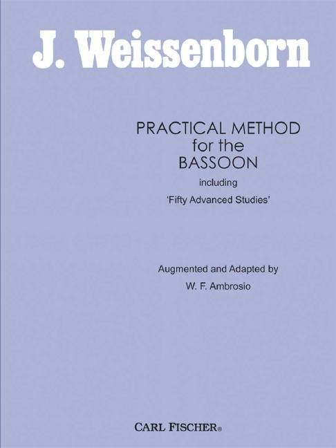 Front Cover Image Practical Method for The Bassoon 