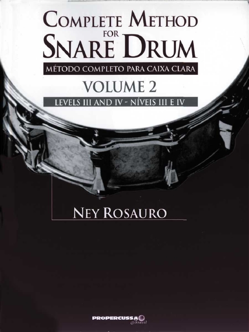 Front Cover Image Complete Method for Snare Drum 2 Vol. 2