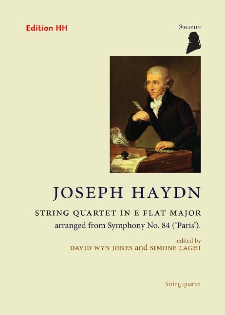 Front Cover Image String quartet in E flat major 