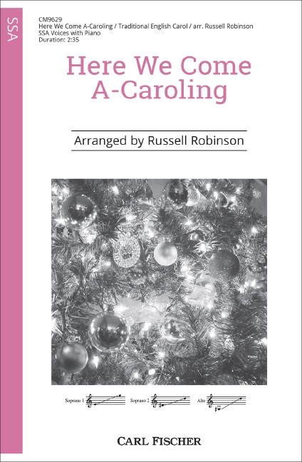 Front Cover Image Here We Come A-Caroling 