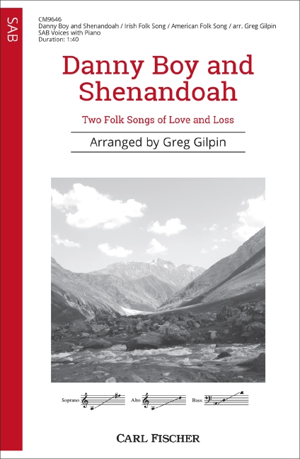 Front Cover Image Danny Boy and Shenandoah 