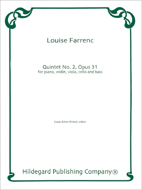 Front Cover Image Piano Quintet No. 2 op. 31 