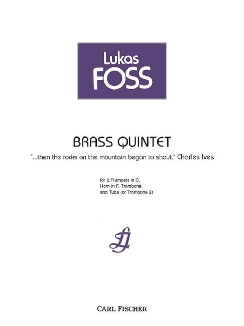 Front Cover Image Brass Quintet 