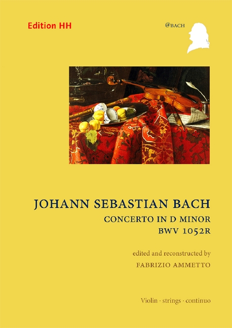 Front Cover Image Concerto in D minor BWV 1052R 