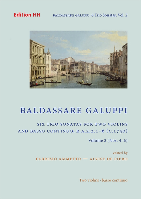 Front Cover Image Six trio sonatas Vol. 2 Volume 2