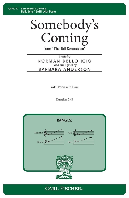 Front Cover Image Somebody's Coming 