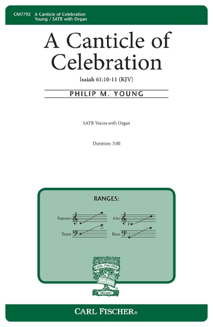 Front Cover Image Canticle of Celebration 