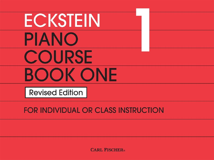 Front Cover Image Piano Course Book One Band 1