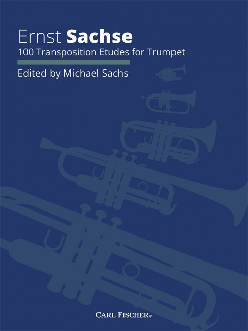Front Cover Image 100 Transposition Etudes for Trumpet 