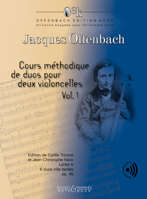Front Cover Image Cours méthodique de duos pour deux violoncelles Vol. 1 op. 49 Band 1