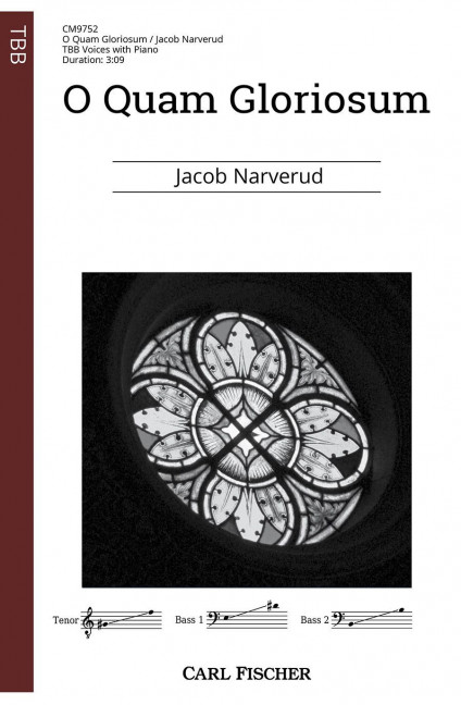 Front Cover Image O Quam Gloriosum 