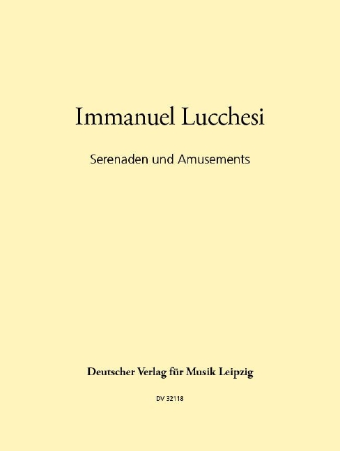 Other Cover Image Serenaden und Amusements