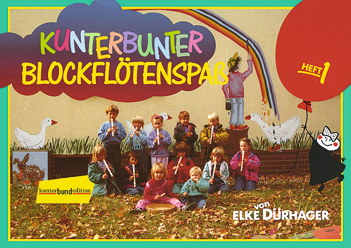 Front Cover Image Kunterbunter Blockflötenspaß Band 1