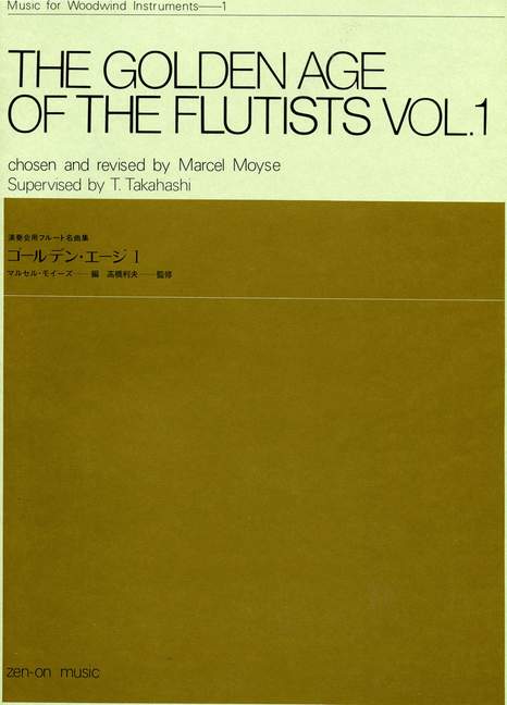 Front Cover Image The Golden Age of the Flutists 1