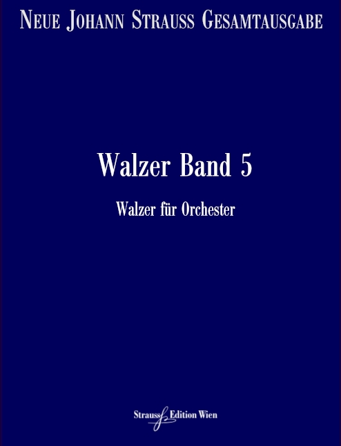 Front Cover Image Walzer Band 5 RV 193-227 Band 5