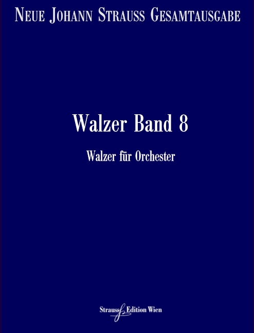 Front Cover Image Walzer Band 8 RV 321-375 Band 8