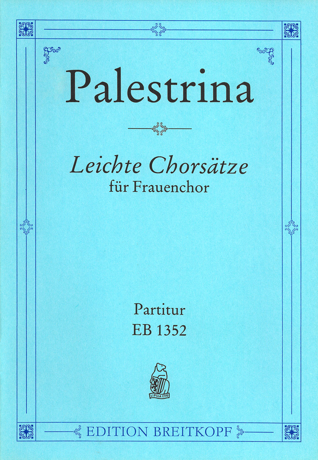 Front Cover Image Achtzehn leichte Chorsätze